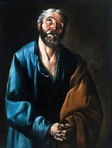 Tears of St Peter by Francisco de Zurbaran